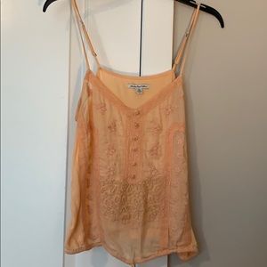 American Eagle peach tank top